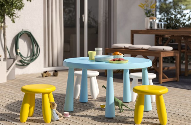 کاربرد چهار پایه کودک ایکیا مدل IKEA MAMMUT